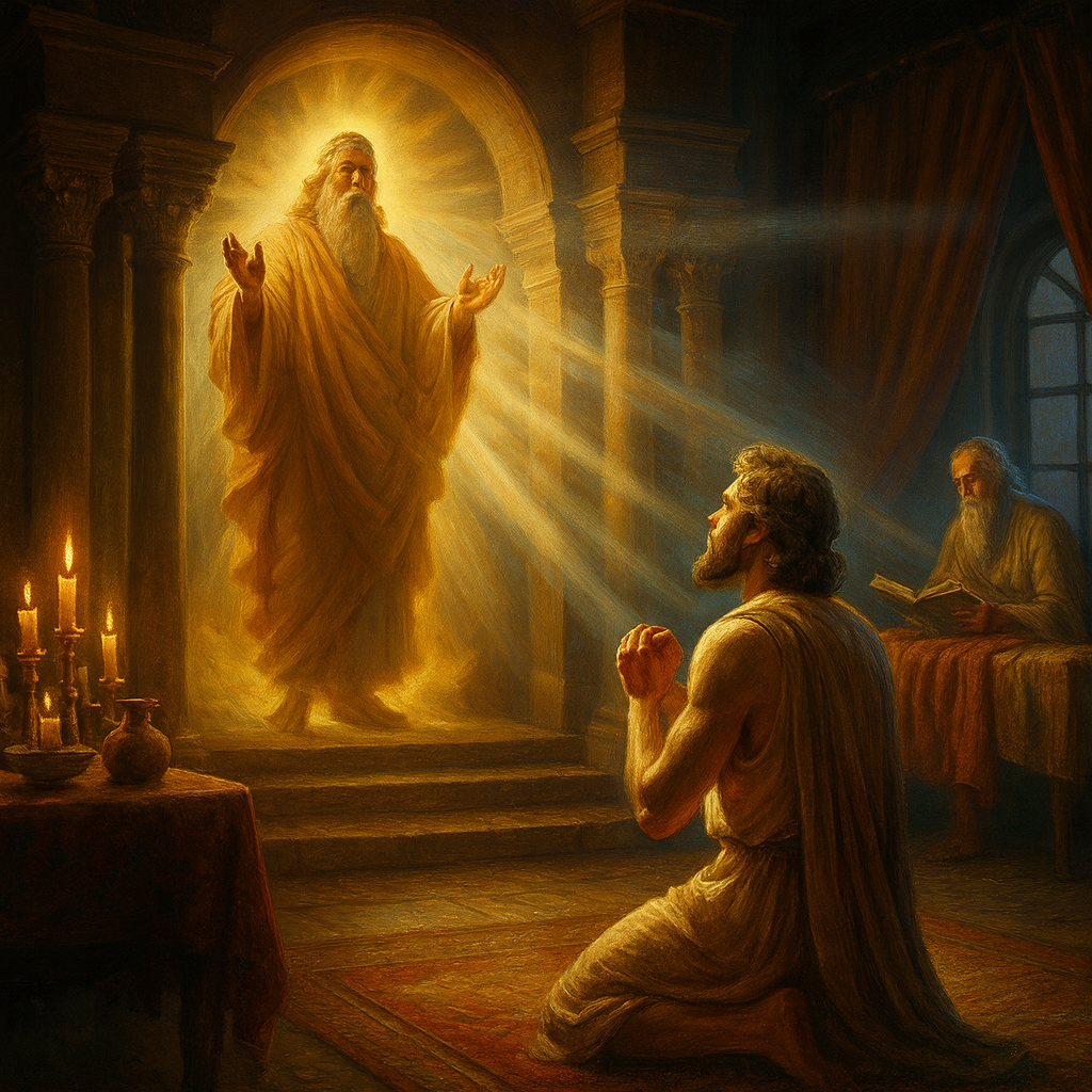 Manuscrito antigo e cruz dourada